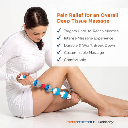 Pro Roller, Massage Stick for Muscle Soreness & Trigger Points