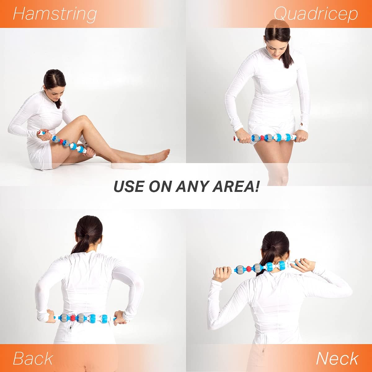 Pro Roller, Massage Stick for Muscle Soreness & Trigger Points