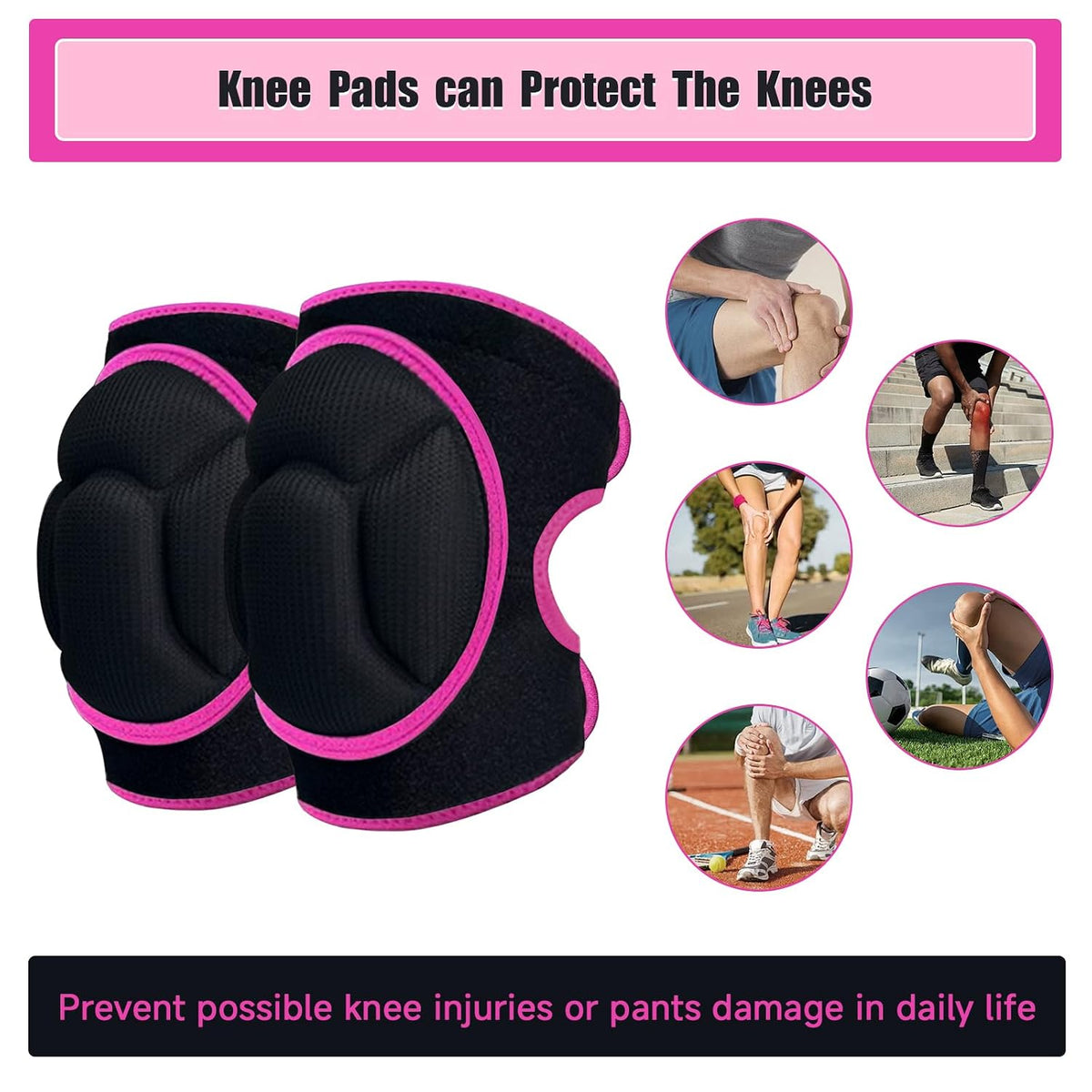Women Men Knee Pads for Cleaning Floors,House Working,Gardening