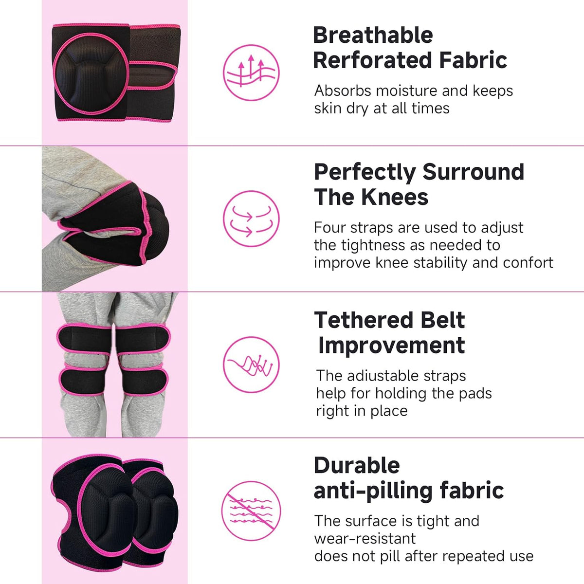 Women Men Knee Pads for Cleaning Floors,House Working,Gardening