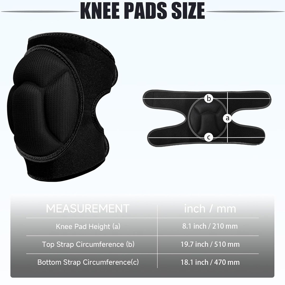 Women Men Knee Pads for Cleaning Floors,House Working,Gardening