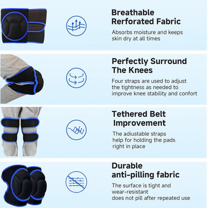 Women Men Knee Pads for Cleaning Floors,House Working,Gardening