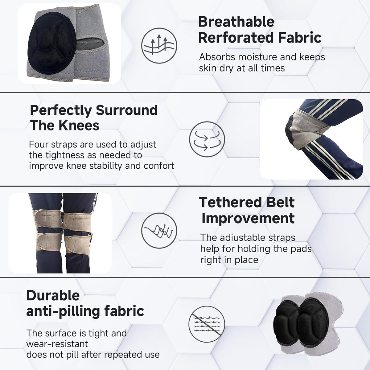 Women Men Knee Pads for Cleaning Floors,House Working,Gardening
