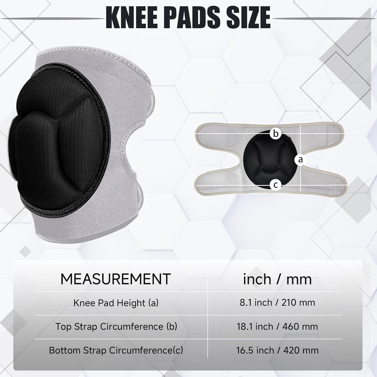 Women Men Knee Pads for Cleaning Floors,House Working,Gardening