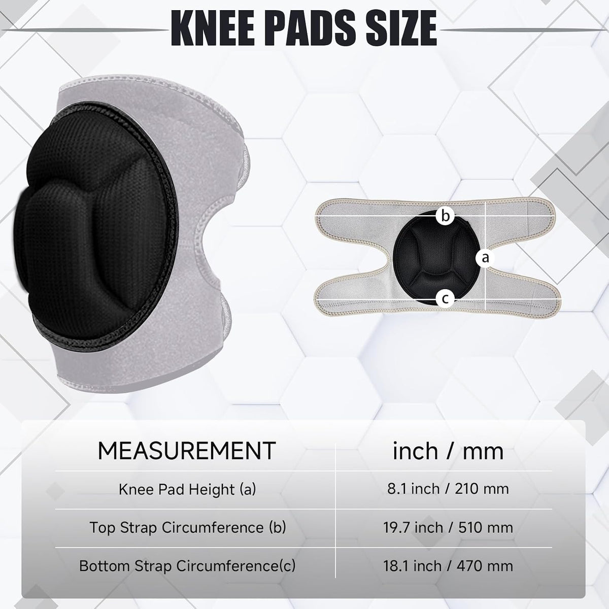 Women Men Knee Pads for Cleaning Floors,House Working,Gardening