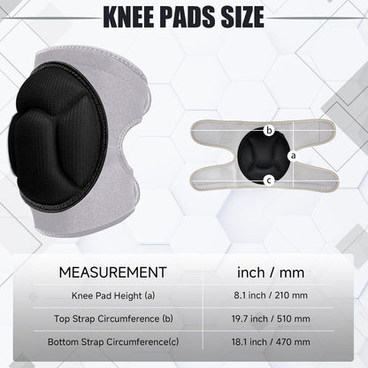 Women Men Knee Pads for Cleaning Floors,House Working,Gardening
