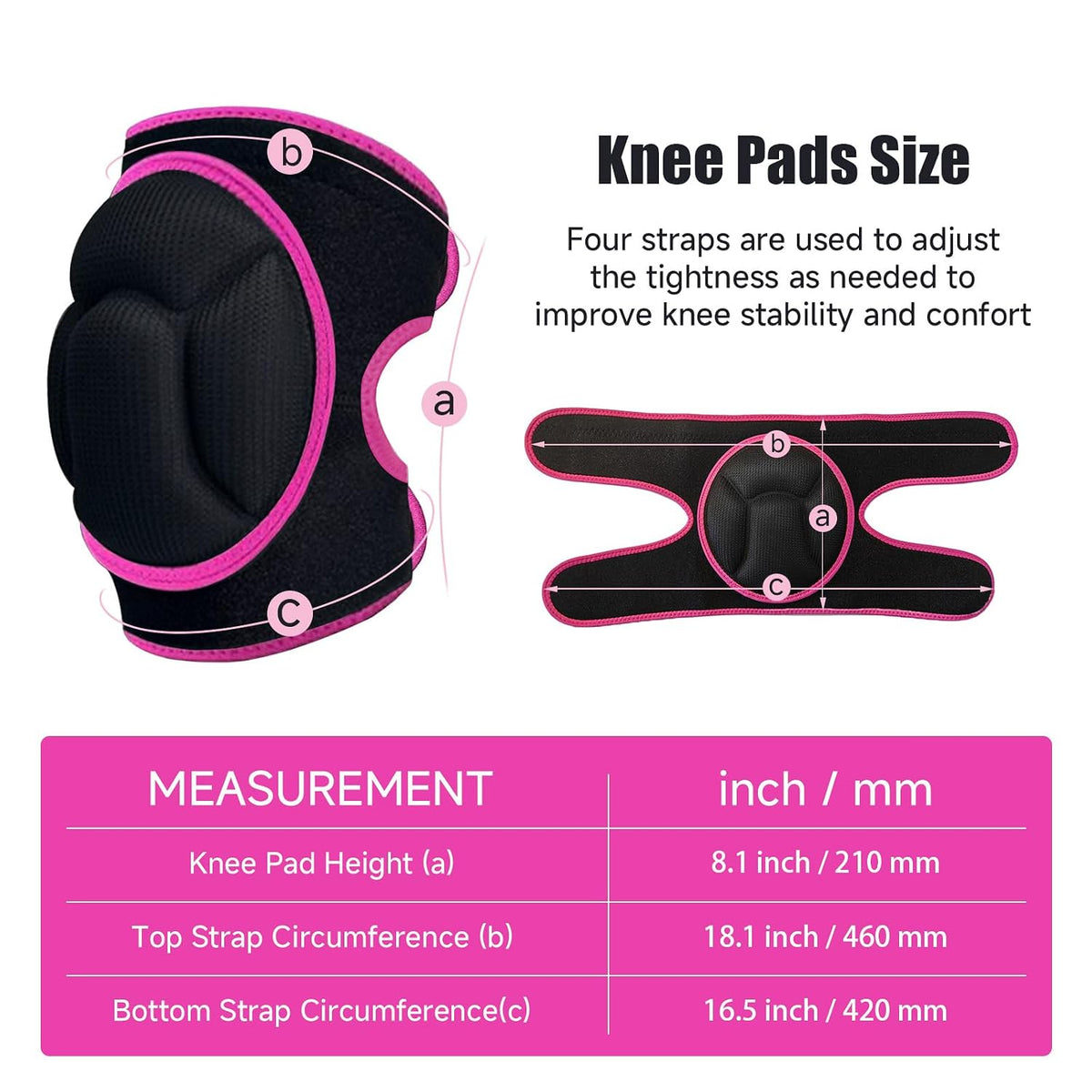 Women Men Knee Pads for Cleaning Floors,House Working,Gardening