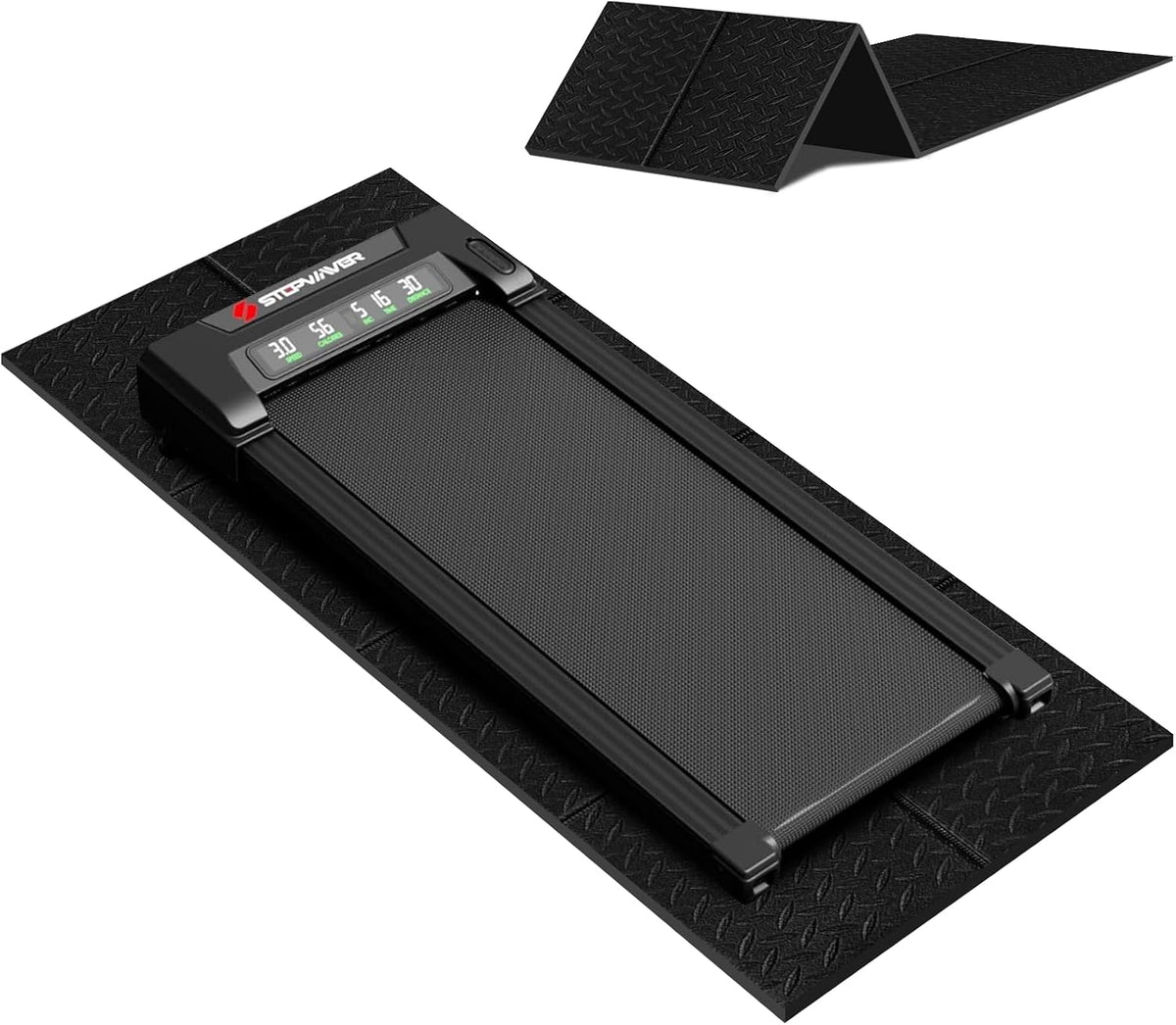 Walking Pad Treadmill Mat for Carpet - 55.1"x23.6",0.2"