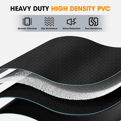 Walking Pad Treadmill Mat for Carpet - 55.1"x23.6",0.2"