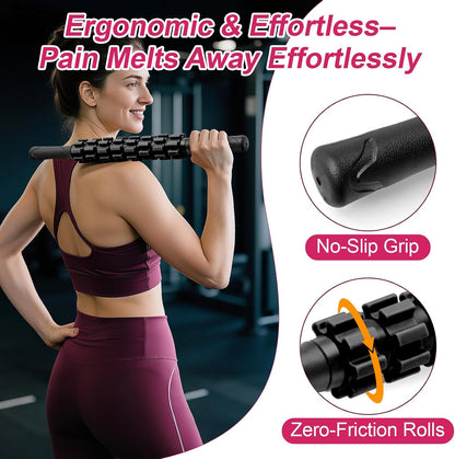 ZanLLW Massage Roller, Muscle Roller Stick, Therapy Roller Stick for Legs, Calf, Thigh, Lipo Roller for Relief Muscles, Deep Tissue Massage Rolling Pin for Trigger Points, Help Sore Muscle Recovery