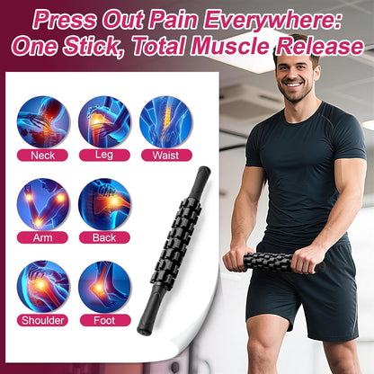 ZanLLW Massage Roller, Muscle Roller Stick, Therapy Roller Stick for Legs, Calf, Thigh, Lipo Roller for Relief Muscles, Deep Tissue Massage Rolling Pin for Trigger Points, Help Sore Muscle Recovery