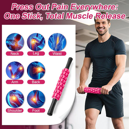 ZanLLW Massage Roller, Muscle Roller Stick, Therapy Roller Stick for Legs, Calf, Thigh, Lipo Roller for Relief Muscles, Deep Tissue Massage Rolling Pin for Trigger Points, Help Sore Muscle Recovery