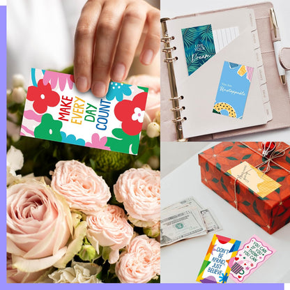 200 PCS Positive Affirmations Cards for Women, 60 Designs Daily Affirmations Cards, Inspirational Motivational Cards Mindfulness Cards Meditation Cards (2” x 3.5”)