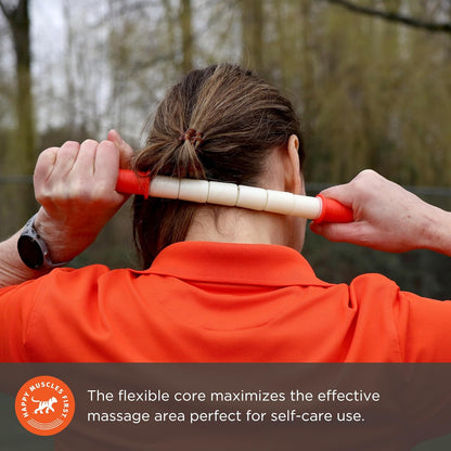 Tiger Tail The Stick - Bendy 18” Flexible Muscle Roller Stick for Myofascial Release & Trigger Points - Bendable Deep Tissue Massager for Legs, Back, Shoulders - Relieve Soreness & Improve Recovery