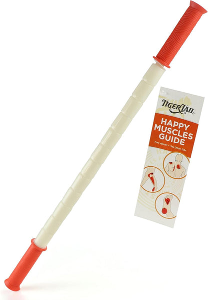 Tiger Tail The Stick - Bendy 18” Flexible Muscle Roller Stick for Myofascial Release & Trigger Points - Bendable Deep Tissue Massager for Legs, Back, Shoulders - Relieve Soreness & Improve Recovery