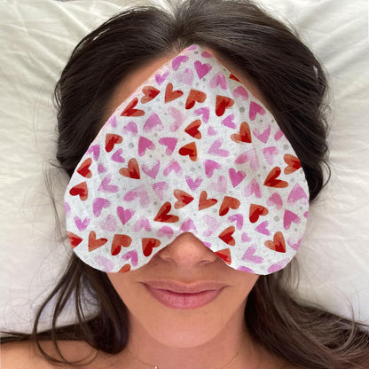 Weighted Heart Eye Pillow & Eye Mask – Gift for Women, Sunny