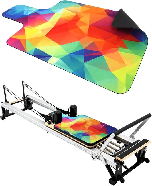 Non-Slip Pilates Reformer Mat Cover, 39 x 23” Pilates Towel Mat