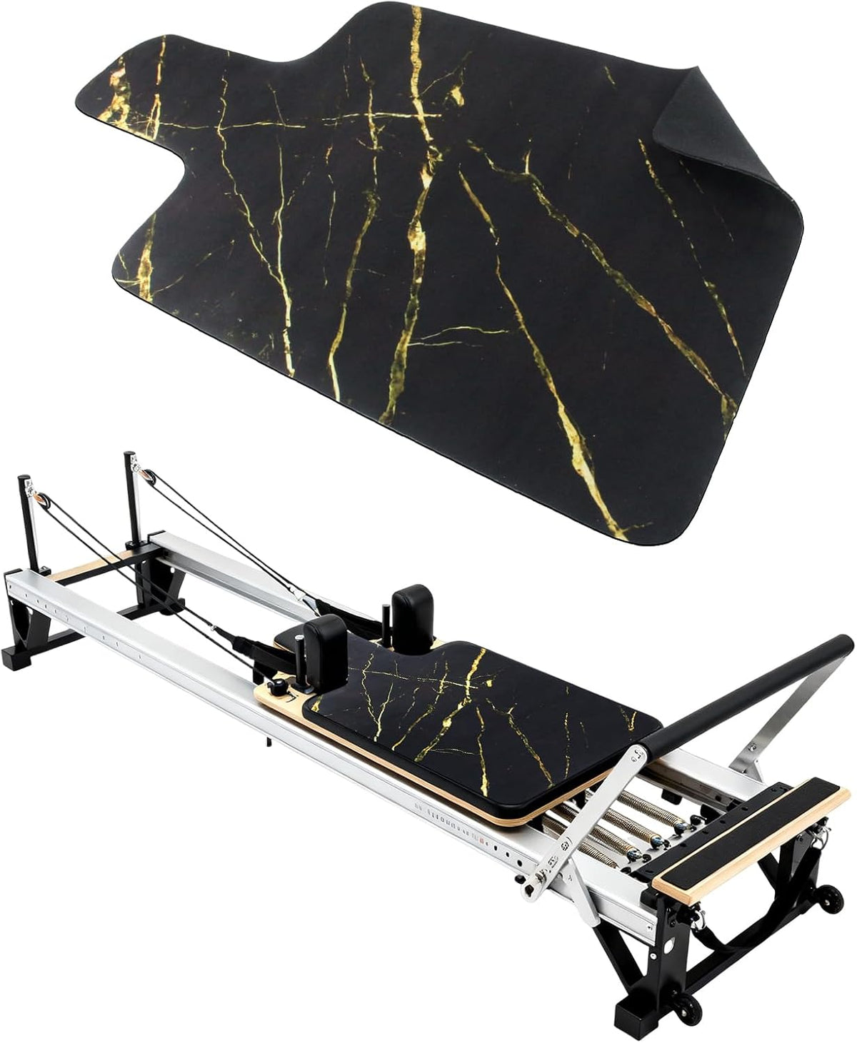 Non-Slip Pilates Reformer Mat Cover, 39 x 23” Pilates Towel Mat