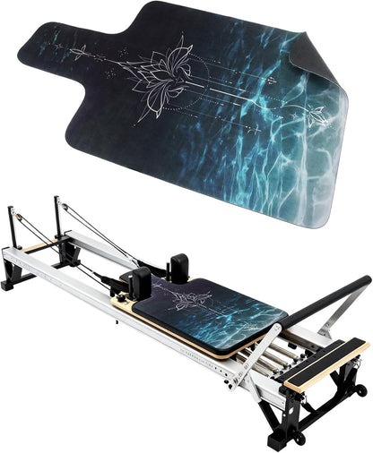 Non-Slip Pilates Reformer Mat Cover, 39 x 23” Pilates Towel Mat