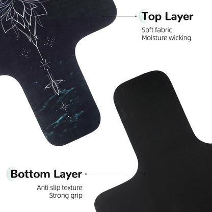 Non-Slip Pilates Reformer Mat Cover, 39 x 23” Pilates Towel Mat