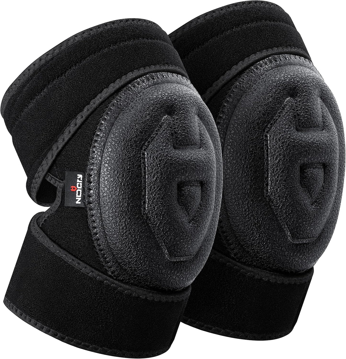 Gel Knee Pads for Men and Women with Soft Foam Cushion — Waterproof Anti-Slip Cap and Easy to Use, Adjustable Non-Slip Straps — Durable, Lightweight Design — Perfect for Gardening Work