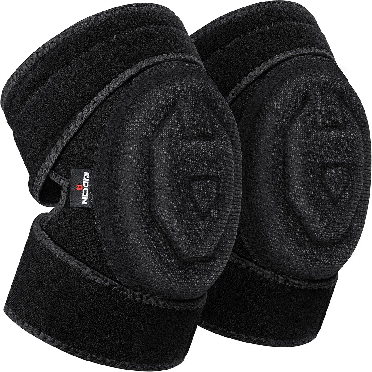 Gel Knee Pads for Men and Women with Soft Foam Cushion — Waterproof Anti-Slip Cap and Easy to Use, Adjustable Non-Slip Straps — Durable, Lightweight Design — Perfect for Gardening Work