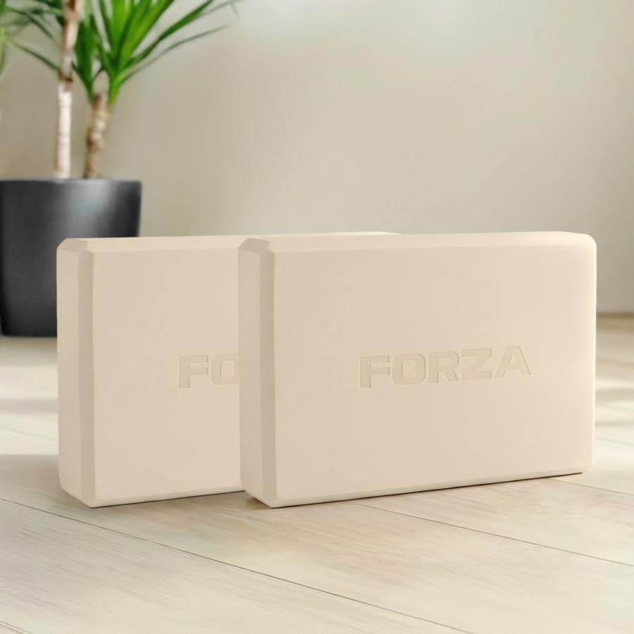 Yoga Block – High-Density EVA Foam Yoga & Pilates Support Block, Lightweight, Non-Slip, Comfort-Edged Prop for Balance, Flexibility, Mobility & Rehabilitation