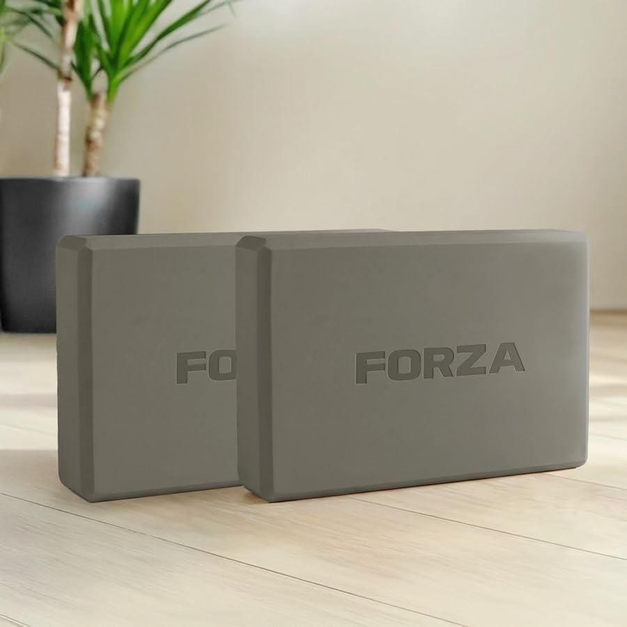 Yoga Block – High-Density EVA Foam Yoga & Pilates Support Block, Lightweight, Non-Slip, Comfort-Edged Prop for Balance, Flexibility, Mobility & Rehabilitation