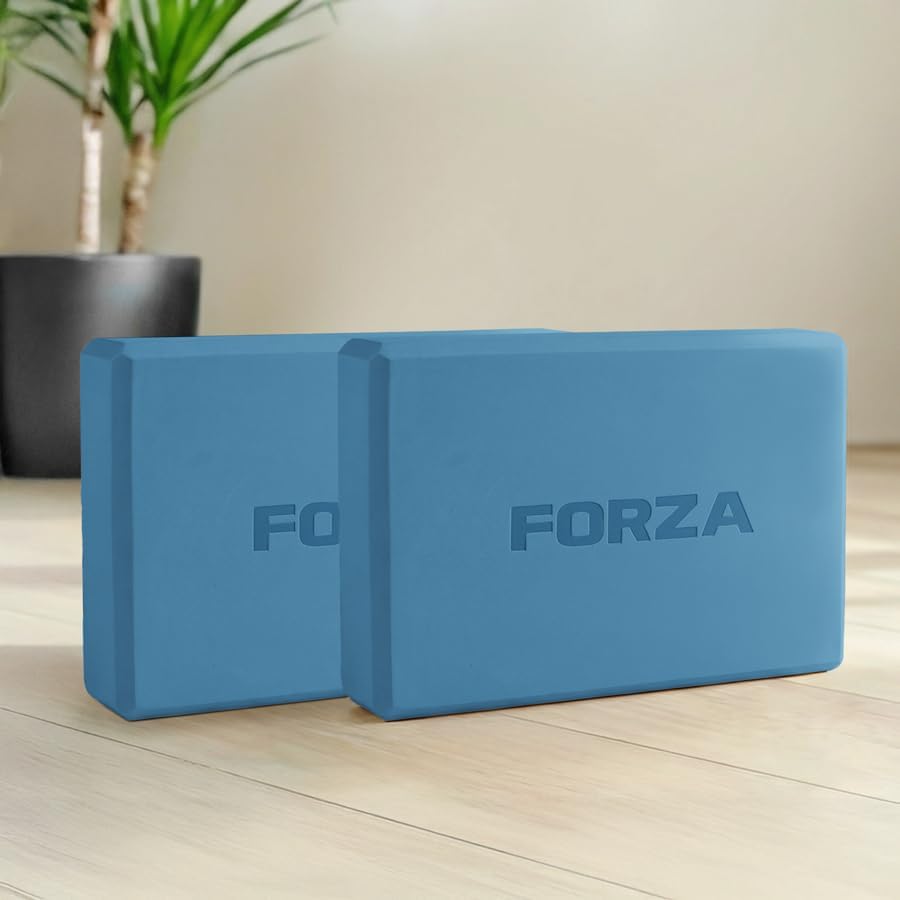 Yoga Block – High-Density EVA Foam Yoga & Pilates Support Block, Lightweight, Non-Slip, Comfort-Edged Prop for Balance, Flexibility, Mobility & Rehabilitation