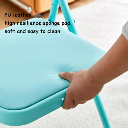 Yoga Auxiliary Chair Backless Yoga Chair Portable Folding Yoga Chair with Non-Slip Feet Covers for Flexibility Strength Balance Handstand Training