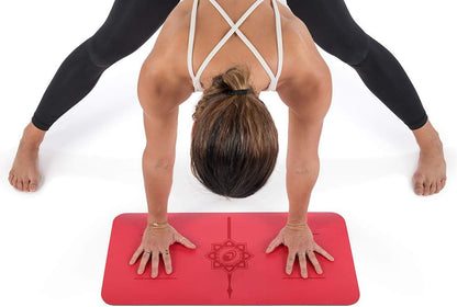 Liforme Yoga Pad - Patented Alignment System, Warrior-like Grip, Non-slip, Eco-friendly, 4.2mm Thick Pad for Knee, Elbow and Hand Support