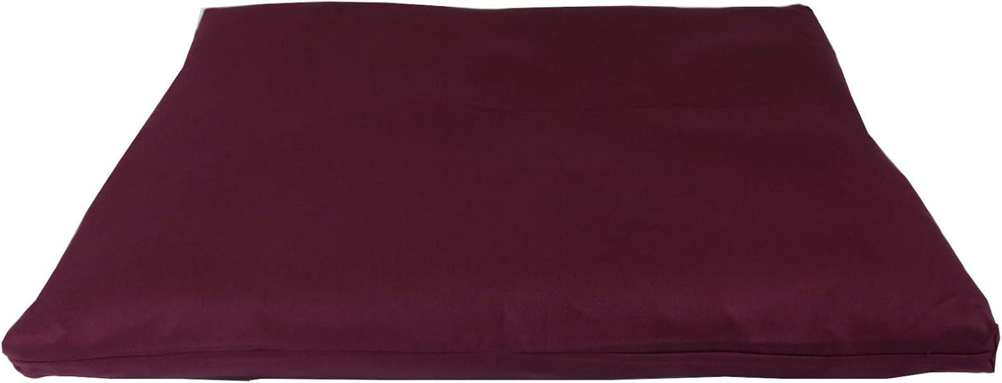 Buckwheat Crescent Zafu and Zabuton Meditation Cushion Set (2pc)