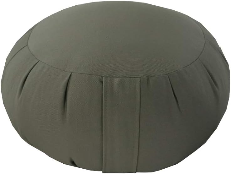 Buckwheat Zafu and Zabuton Meditation Cushion Set (2pc)