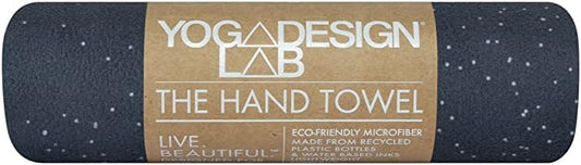 yogadesignlab | The Hand Towel | Premium Non Slip Hand Towel | Designed in Bali | Colorful Eco Printed + Quick Dry + Soft | Hot Yoga, Bikram, Ashtanga, Sport, Barre, Travel (Pearl)
