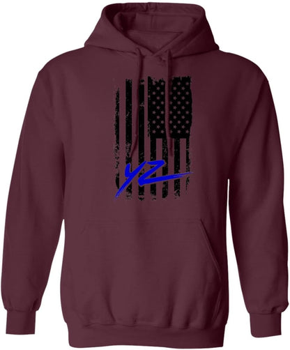 WR YZ American Flag USA Pullover Hoodie