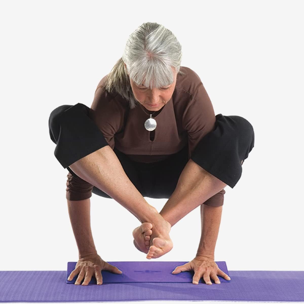 Hugger Mugger Yoga Wedge - Gentle Lift for Sensitive Wrists, Durable and Stable, Supports Joints, Great for Downward Dog