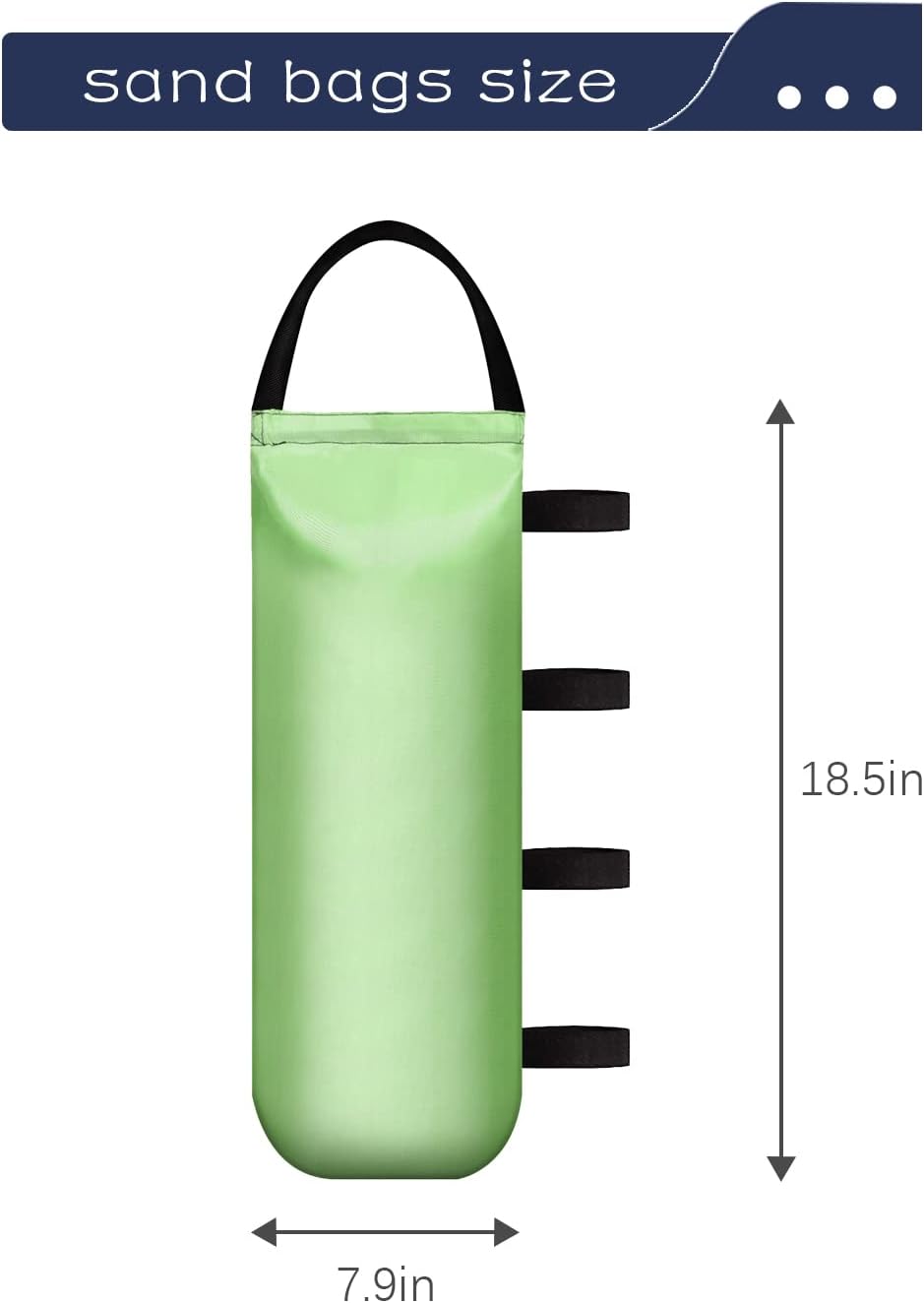 IALNAI 112 LBS Canopy Weights Sand Bags for Canopy Outdoor Advertising Tent Sunshade Fixed Windproof Pop up Tent（No Sand） 4-Pack Package May Vary