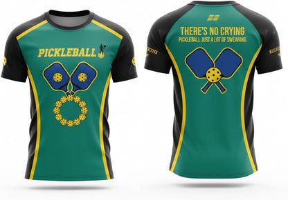 Custom Pickleball Performance Shirt Set – Funny Pickleball Saying Graphic Tee, Polo, Hoodie & Sweatshirt for Men & Women Black