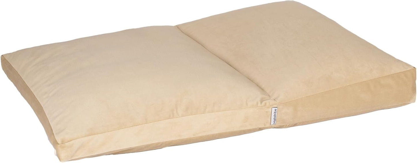 Meditation Cushion,Velvet Meditation Pillow and Zabuton 2-in-1 Portable Design(50 * 70CM). (Dark Gray, Service H：9cm)