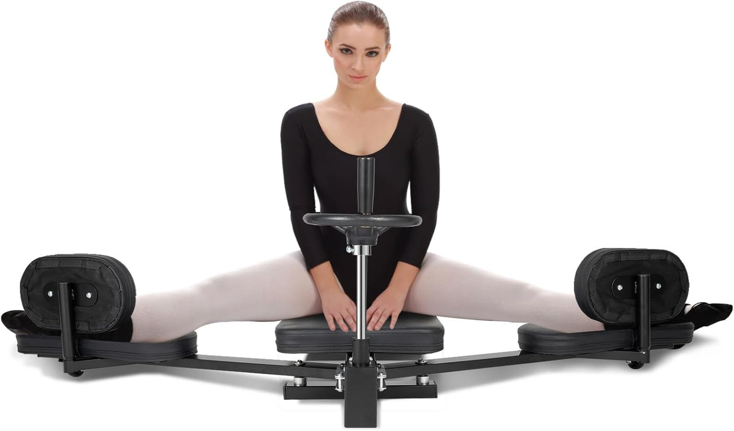 Leg Stretcher, 220/330Lbs Heavy Duty Split Machine for Leg Stretching, Leg Stretching Split Machine, Flexibility Stretching Equipment Black/Blue