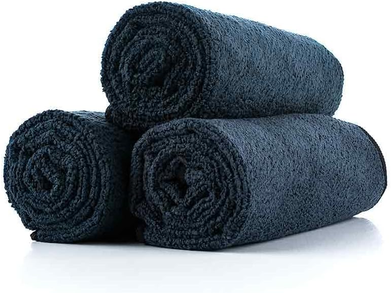 The Rag Company - Sport & Workout Towel - Gym, Exercise, Fitness, Spa, Ultra Soft, Super Absorbent, Fast Drying Premium Microfiber, 320gsm, 16in x 27in, Lavender - Pack of 3