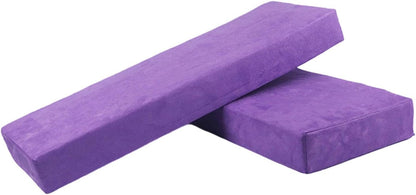 Menolana Yoga Bolster Rectangular Pillow Yoga Equipment Lightweight for Women Versatile Removable Cover for Poses Soft Cushion Pillow