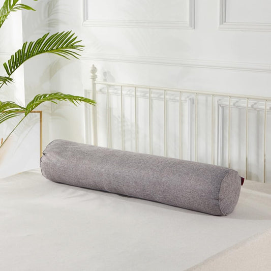 Ipetboom Yoga Bolster Pillow: Rectangular Yoga Bolster Cushion Meditation Cushion Cotton Footrest Pillow Support for Women Lovers Sitting On Floor