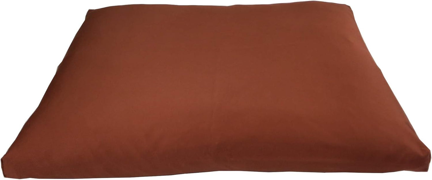 Buckwheat Zafu and Large Zabuton Meditation Cushion Set (2pc)
