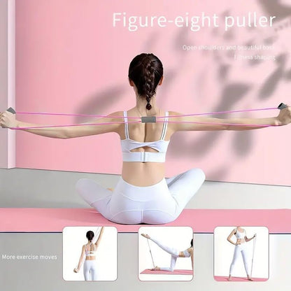 Yoga & Fitness Kit - Non-Slip 6mm Mat, Durable Resistance Tools, Premium Jump Rope, Adjustable Bag, Thigh Trainer | Home Workout & Pilates Essentials for Beginners