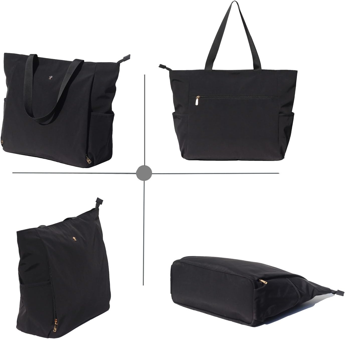 ESVAN Yoga Mat Bag Yoga Tote Carrier Shoulder Bag Carryall Tote for Office,Yoga,Pilates,Travel,Beach and Gym