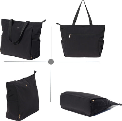 ESVAN Yoga Mat Bag Yoga Tote Carrier Shoulder Bag Carryall Tote for Office,Yoga,Pilates,Travel,Beach and Gym
