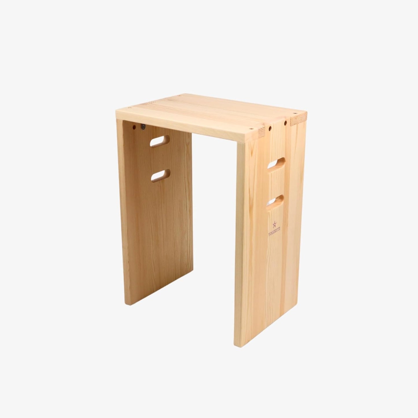 Yogikuti Iyengar Halasana Box - Eco-Friendly Wooden Halasana Bench for Supportive Yoga Practice, Perfect for Inversions and Enhanced Flexibility