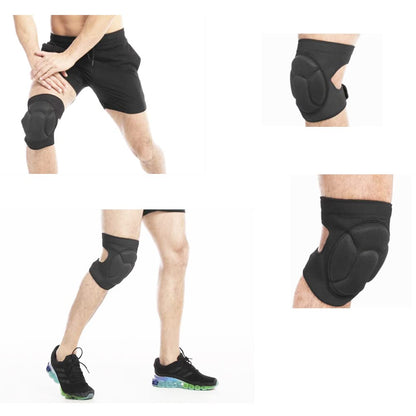 Men/Women Knee Pads For Cleaning, Work, Mechanic, Floors,With Soft Foam Kneepads Perfect For Kneeling for Gardening and Housework,Painter,Housekeeping,Weeding/Planting,Photographe.Black L (1 Pair)