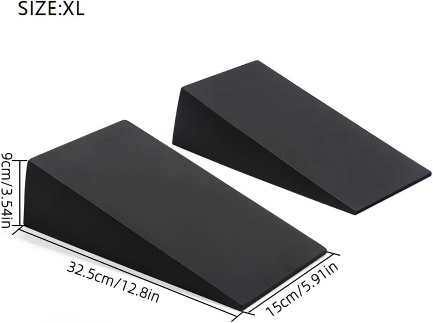 1 Pair Incline Design Yoga Squat Wedge Adjustable Leg Recovery Triangle Yoga Blocks Stability Training Calf Stretch
